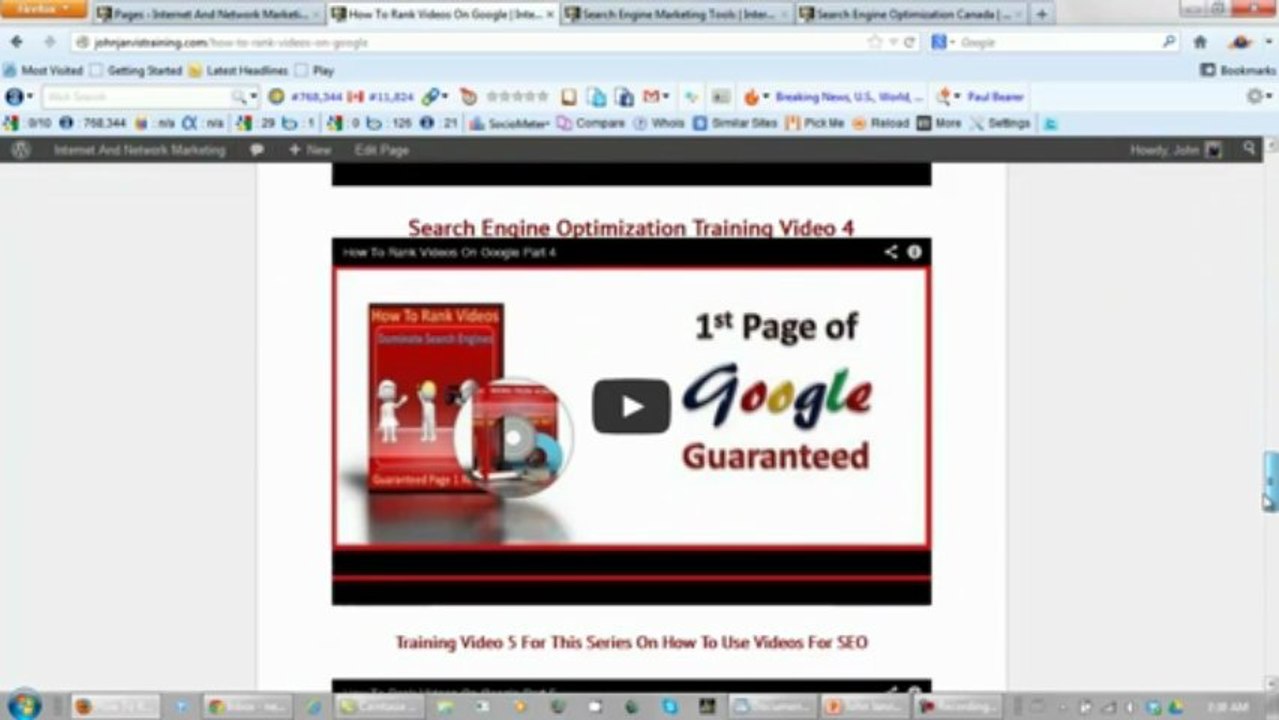 Search Engine Optimization Blog Case Study Continues 4