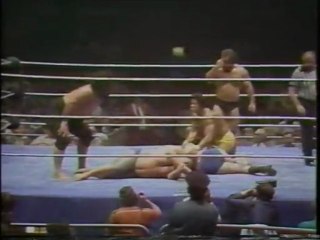 WILD SAMOANS & PETER MAIVIA VS PAT PATTERSON, TONY ATLAS, & IVAN PUTSKI MSG MAY 19, 1980 2 OUT OF 3 FALLS