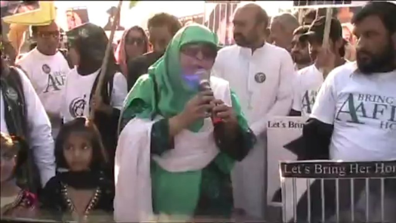 D-Chowk Walk for the Release of Aafia Siddiqui Sunday 10 March 2013