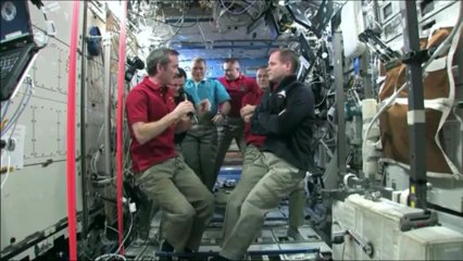 Change Of Command On The International Space Station