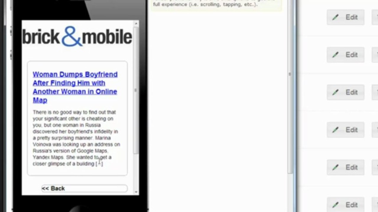 Brick andMobile: Using the RSS Feed Module