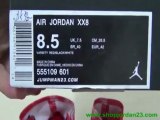 air jordan xx8 versity red black white shoes sale