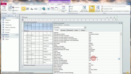 Correction du TP Access numéro 4