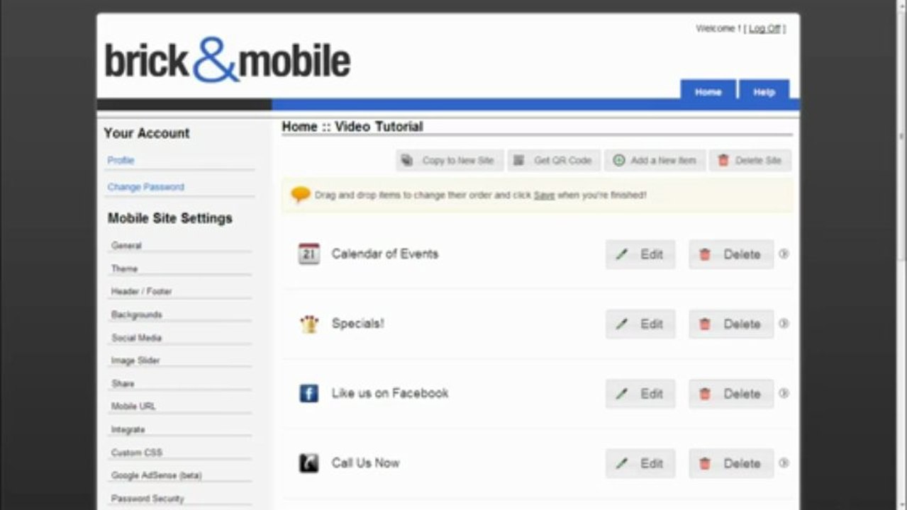 BrickandMobile: Integrating a Mobile Site to a Desktop Site