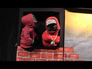 Napoli - Mafia off, uno spettacolo di burattini 2 (13.03.13)