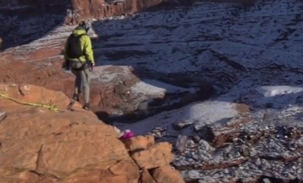 Tightrope walking - BASE Jumping - Pro Sony camcorder - 2013