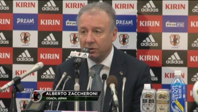 Zaccheroni: Fiducia nel Giappone, pronti per la Giordania