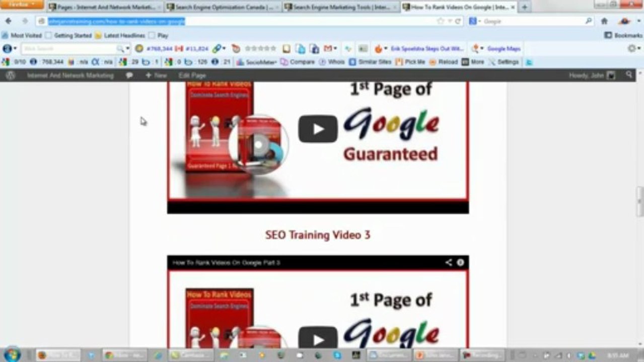 Search Engine Optimization Blog Case Study Continues 5