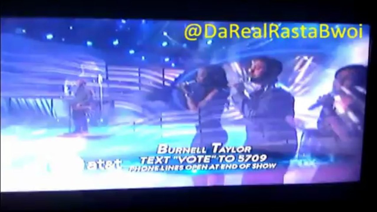 Burnell Taylor Semi Finalist on Idol sings - Flying Without Wings (Ruben Studdard) 3/13