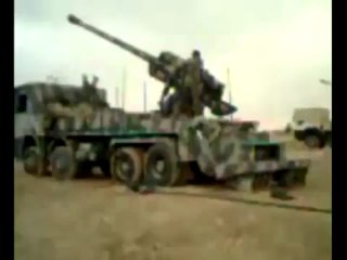 Syrian Army Truck-Mounted Heavy Artillery