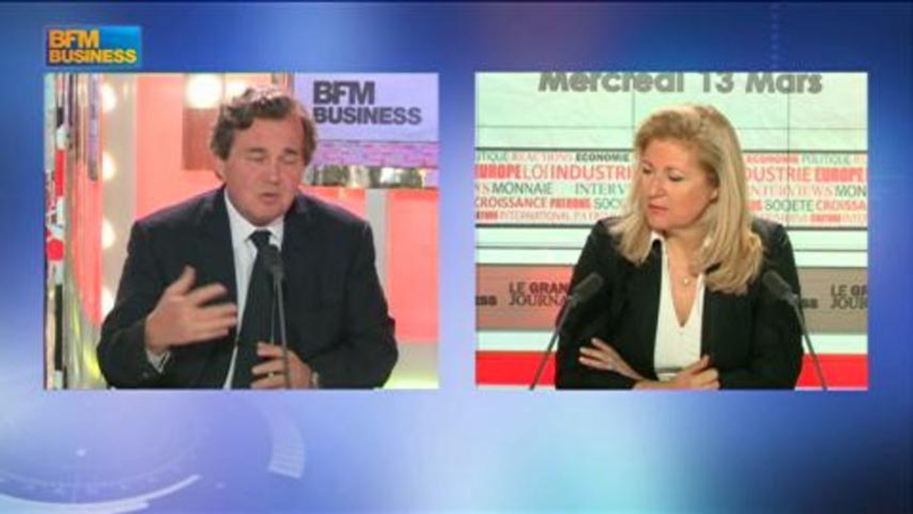 Olivier Ginon, président de GL Events - 13 mars - BFM : Le Grand Journal 4/4