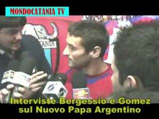 Bergessio e Gomez sul Nuovo Papa Argentino "Francesco" ***14 marzo 2013***