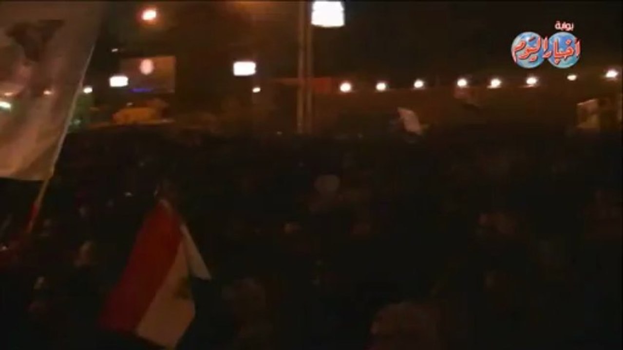 ألعاب نارية في سماء قصر الإتحادية