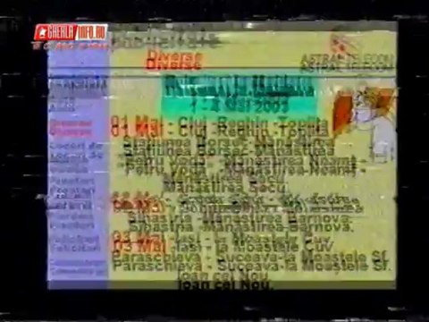 Gherla - anunturi cablu Astral in 2003