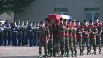 Cérémonie en hommage au militaire tué au Mali