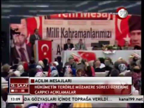 14 MART 2013 PERŞEMBE KANAL 99 FATİH ERSOY İLE 13 GÜNORTASI BÜLTENİ