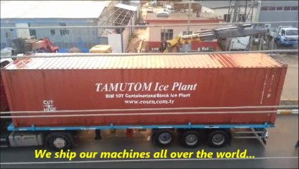 Mobile Ice Plant 10ton containerized