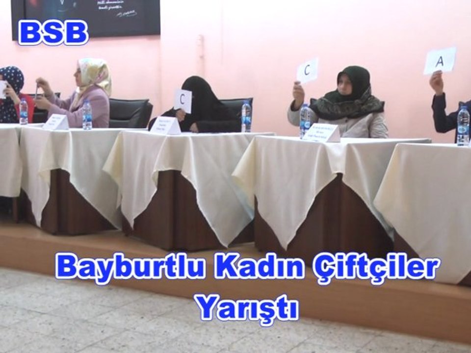 Bayburtlu Kadın Çiftçiler Yarıştı--