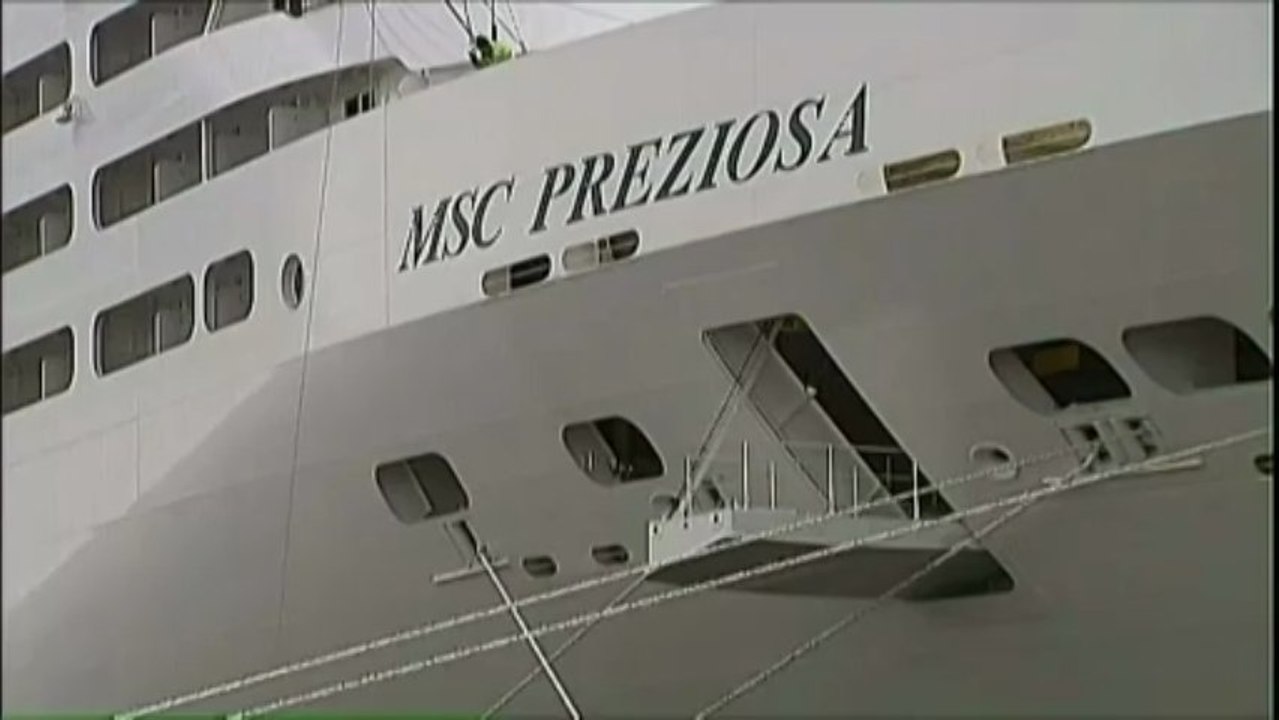 Le MSC Preziosa, plus grand paquebot d'Europe, livré par les chantiers de Saint-Nazaire
