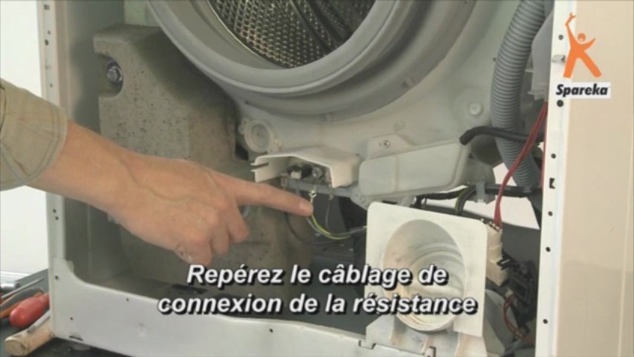 Remplacer la résistance de votre machine à laver