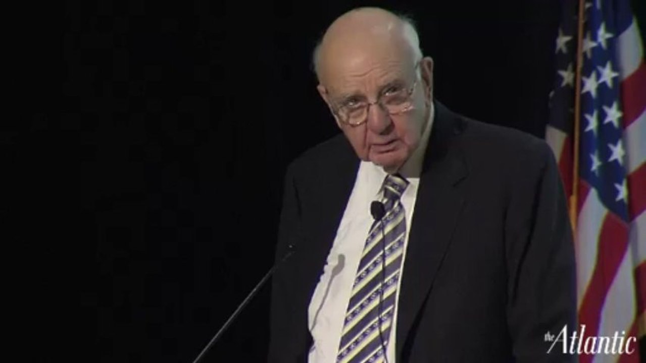 Paul Volcker: Why US Simply Can't Enact Economic Reform