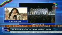 El papa Francisco realizó su primer rezo como sumo pontífice