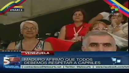 Nicolás Maduro niega haber ofendido al candidato opositor