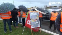Icaro tv. Protesta lavoratori Sielpa al casello. Senza stipendio da Agosto