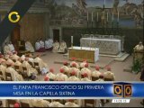 Papa Francisco: Iglesia católica corre el riesgo de convertirse en 