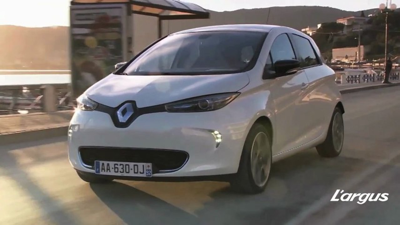 Renault Zoe - Essai de la voiture électrique Renault