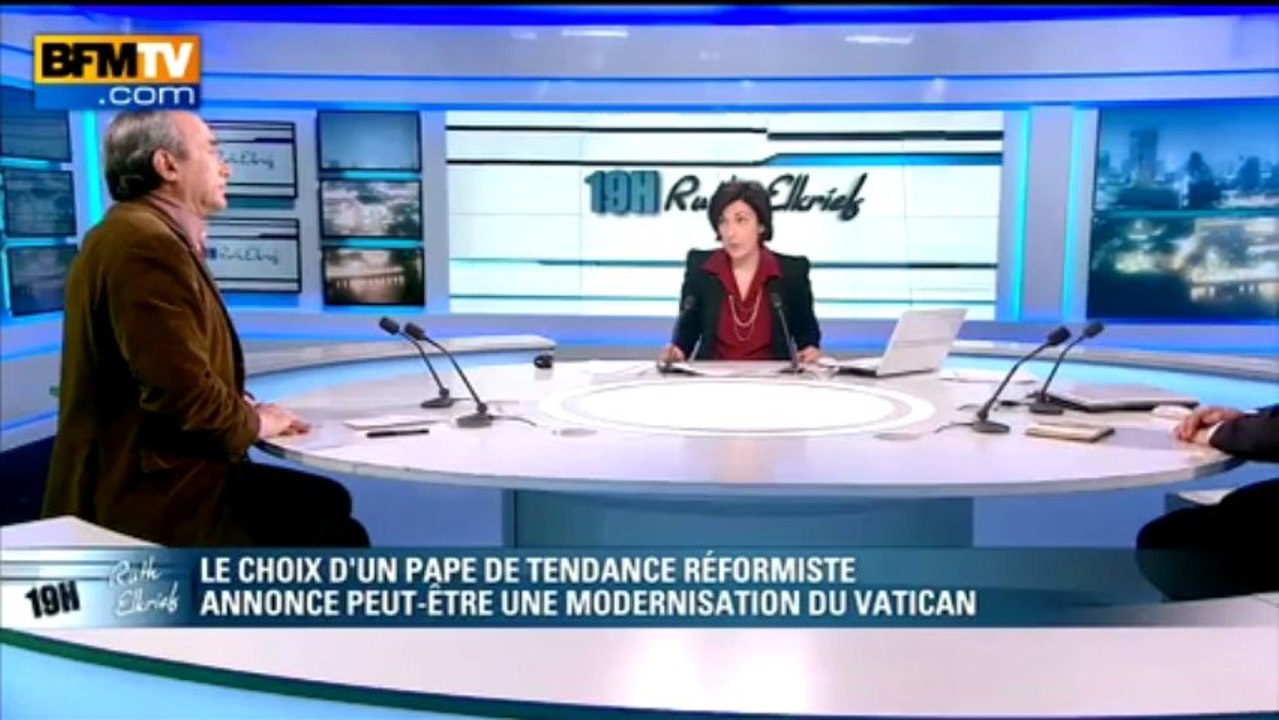 Laurent Joffrin et Ivan Rioufol: le Face à face Ruth Elkrief - 14/03