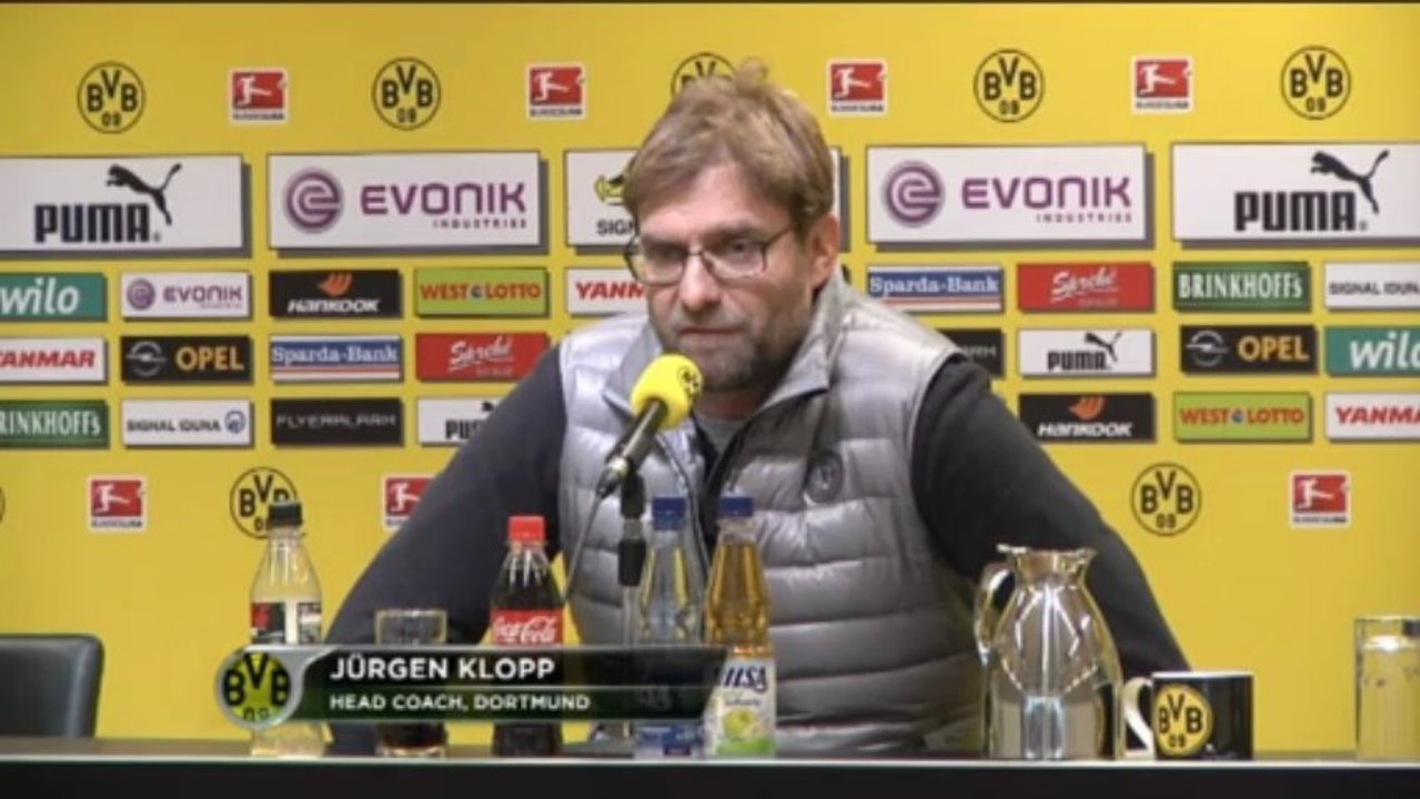 Klopp zur cl-auslosung: ''bayern gefälligst erst im finale''