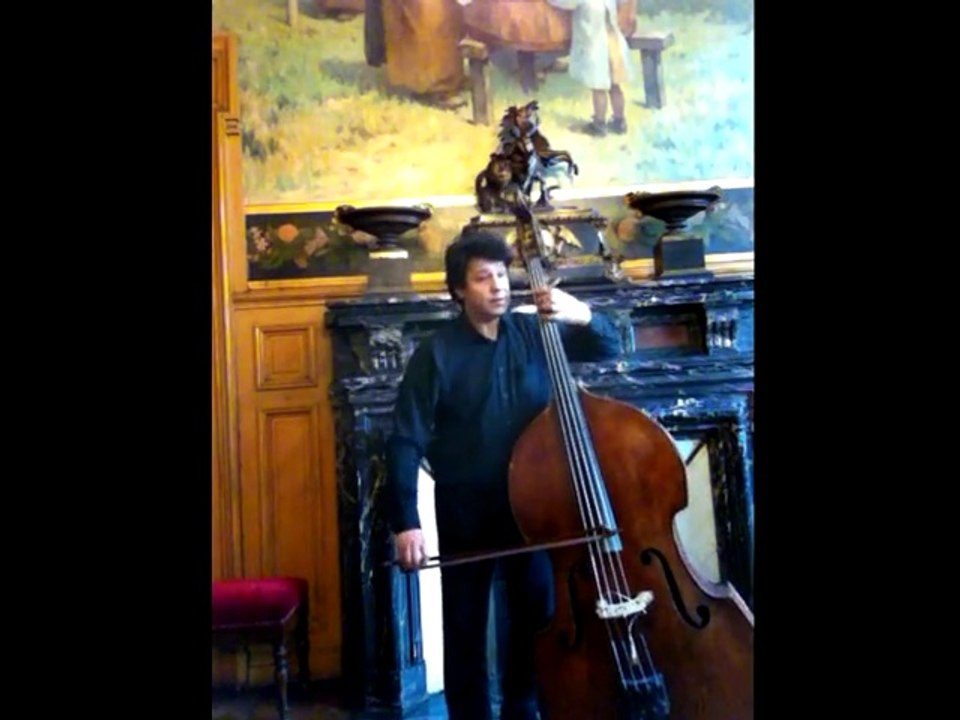 BACH Air Aria Contrebasse solo Romero