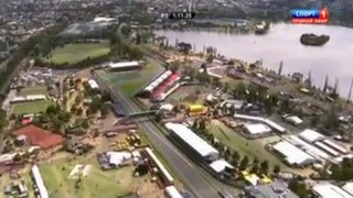 Vue Aérienne Albert Park Circuit 2013