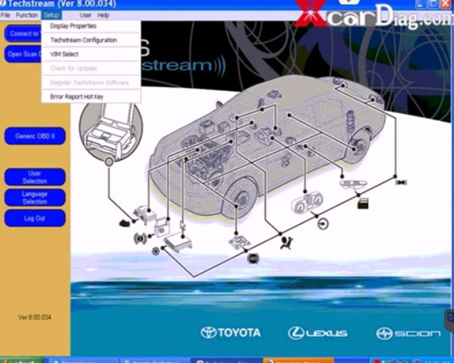 TechstreamToyota Techstream 8.00.034 latest Version