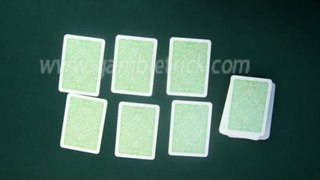 MARKED-PLAYING-CARDS-Modiano Texas Hold'em-Green1-gambletrick