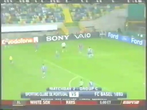 2008 (October 1) Sporting Lisbon (Portugal) 2-Basel (Switzerland) 0 (Champions League)