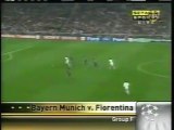 2008 (October 21) Bayern Munich (Germany) 3-Fiorentina (Italy) 0 (Champions League)