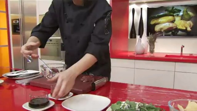 Cuines - Tàrtar d'ànec amb ravenissa