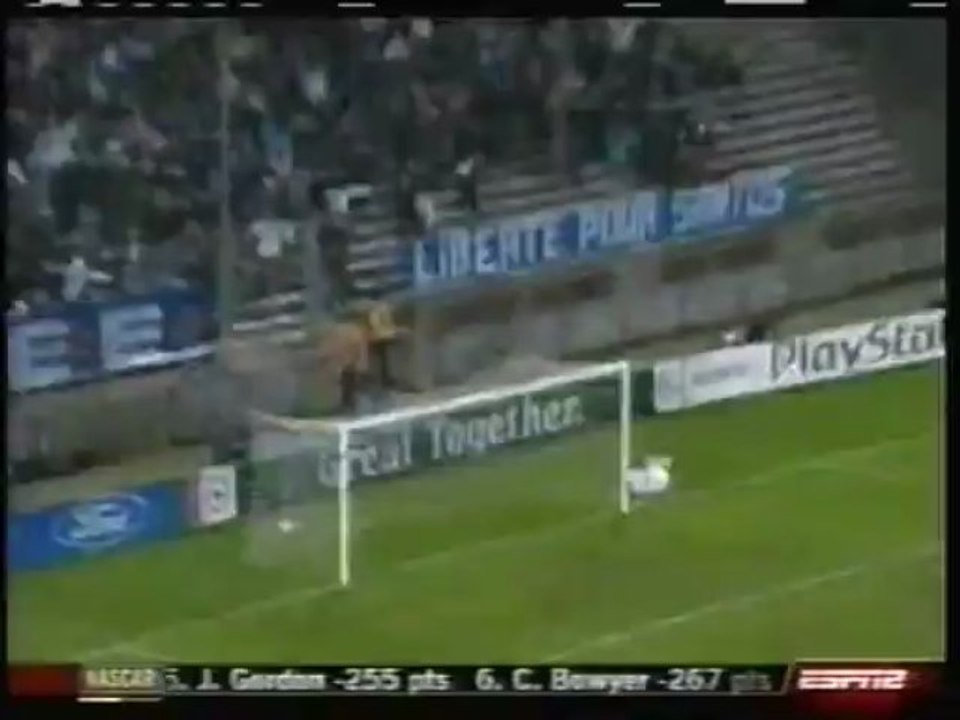 2008 (November 4) Olympique Marseille (France) 3-PSV Eindhoven (Holland) 0 (Champions League)