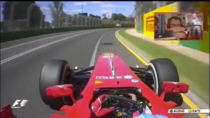 FP1 Melbourne 2013 - Alonso [ONBOARD MIX]