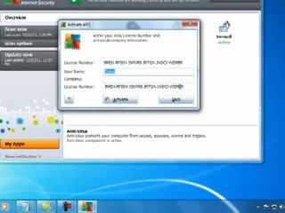 Serial key for AVG  working 100%