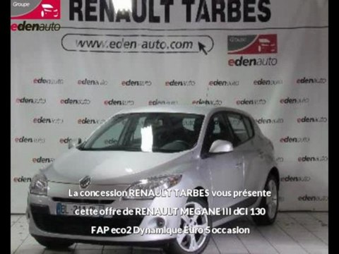 Annonce RENAULT MEGANE III dCi 130 FAP eco2 Dynamique Euro 5