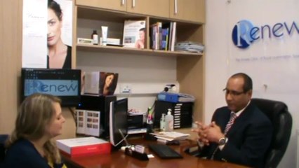 Dr Nawal Kishore Jha discusses Botox treatments for uncommon areas to an IPS