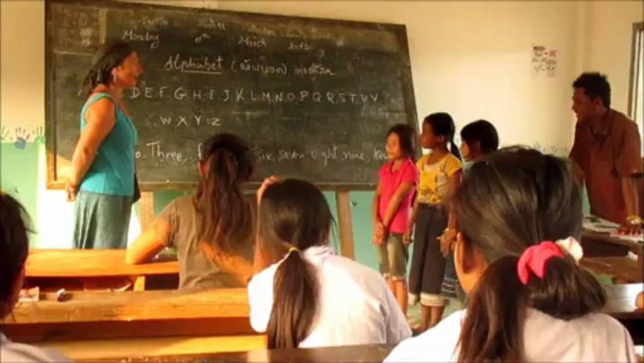 cours d anglais au Laos