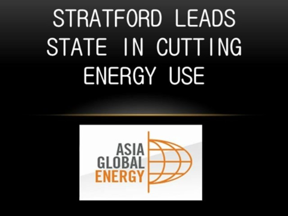 Stratford leads state in cutting energy use