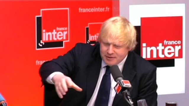 Boris Johnson, maire de Londres, invité de la matinale