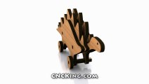 Stegosaurus: 3D Assembly Animation (1080HD)