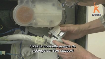Remplacer la pompe de vidange de votre lave-vaisselle