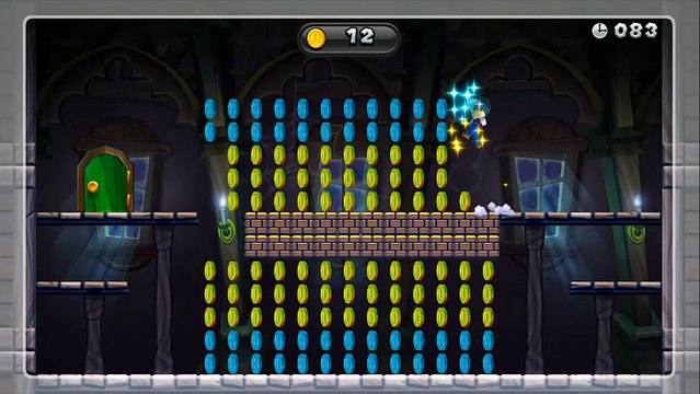 Super Mario Bros Wii U Défi [ le magot du manoir ]